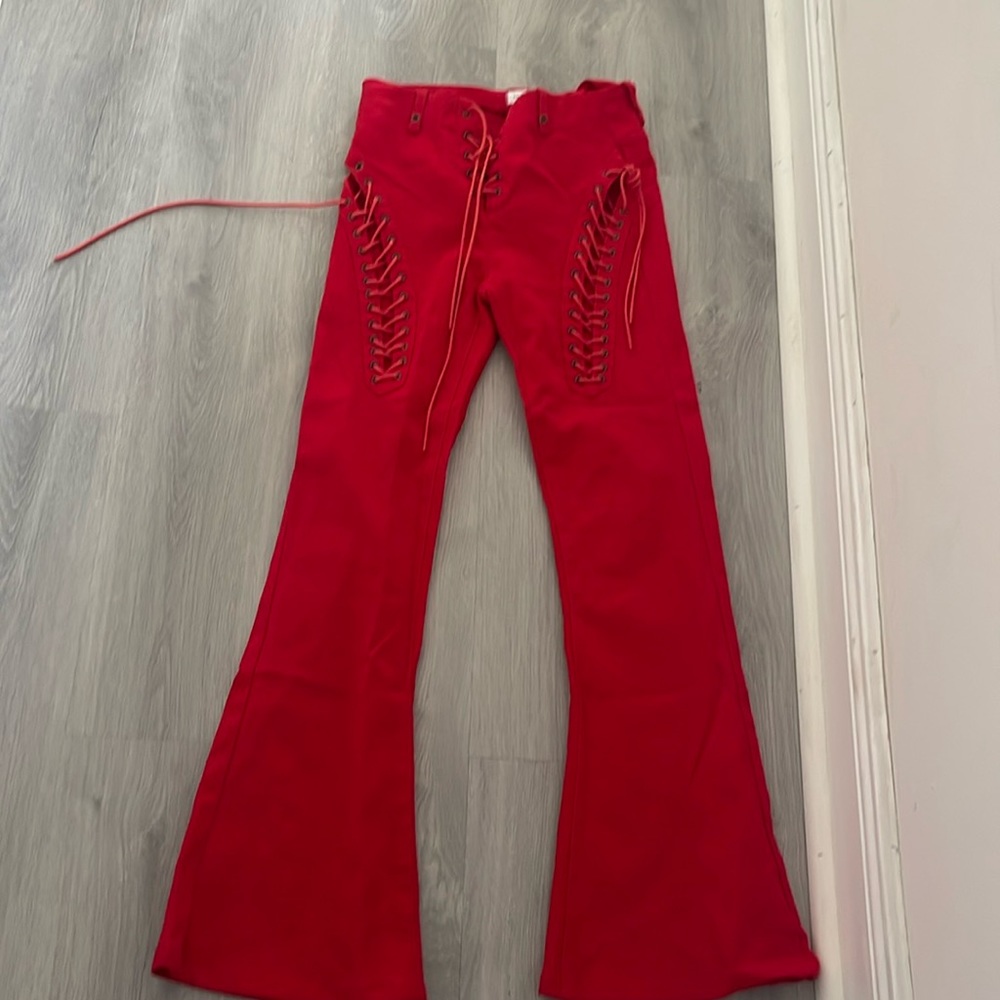 Edikted Red Pants